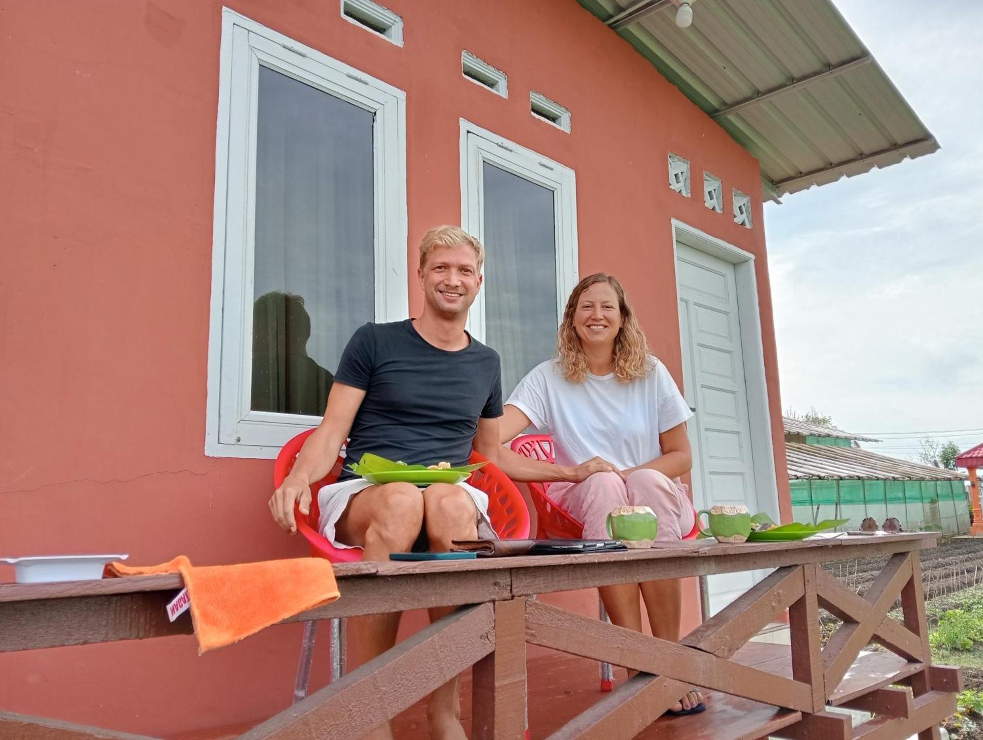 Vulkaan Homestay Berastagi Eksteriør bilde